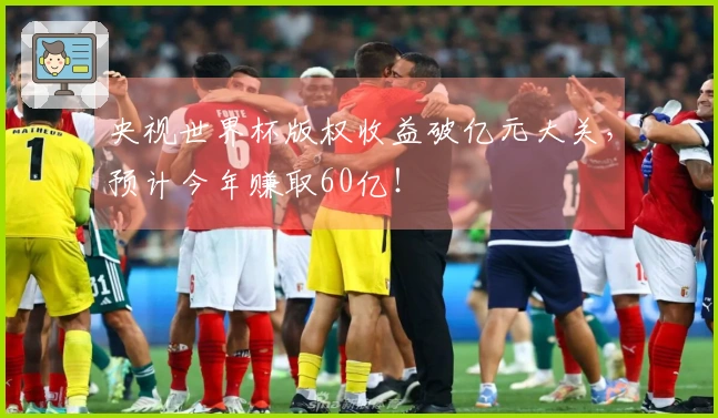 央视世界杯版权收益破亿元大关，预计今年赚取60亿！